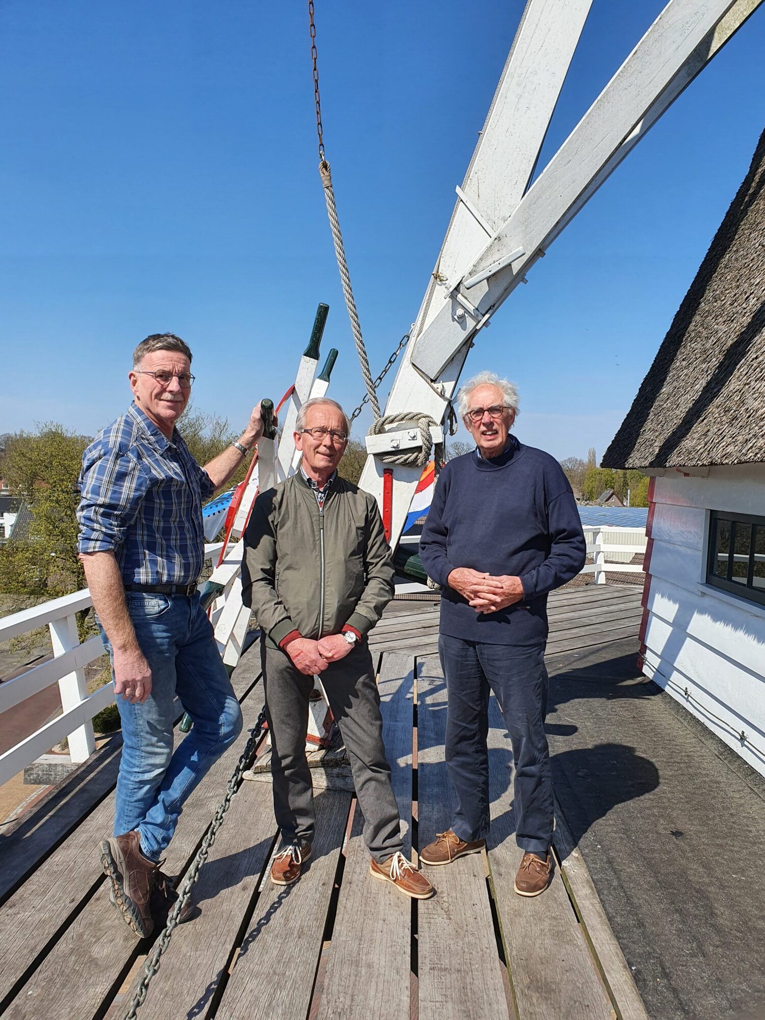 Afscheid bestuursleden Vereniging Vrienden Van Daams’ Molen in Vaassen