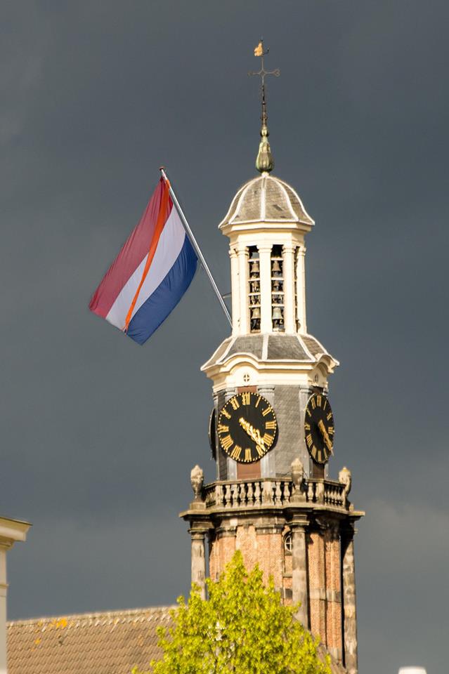 Oranje buiten! maar dan van boven