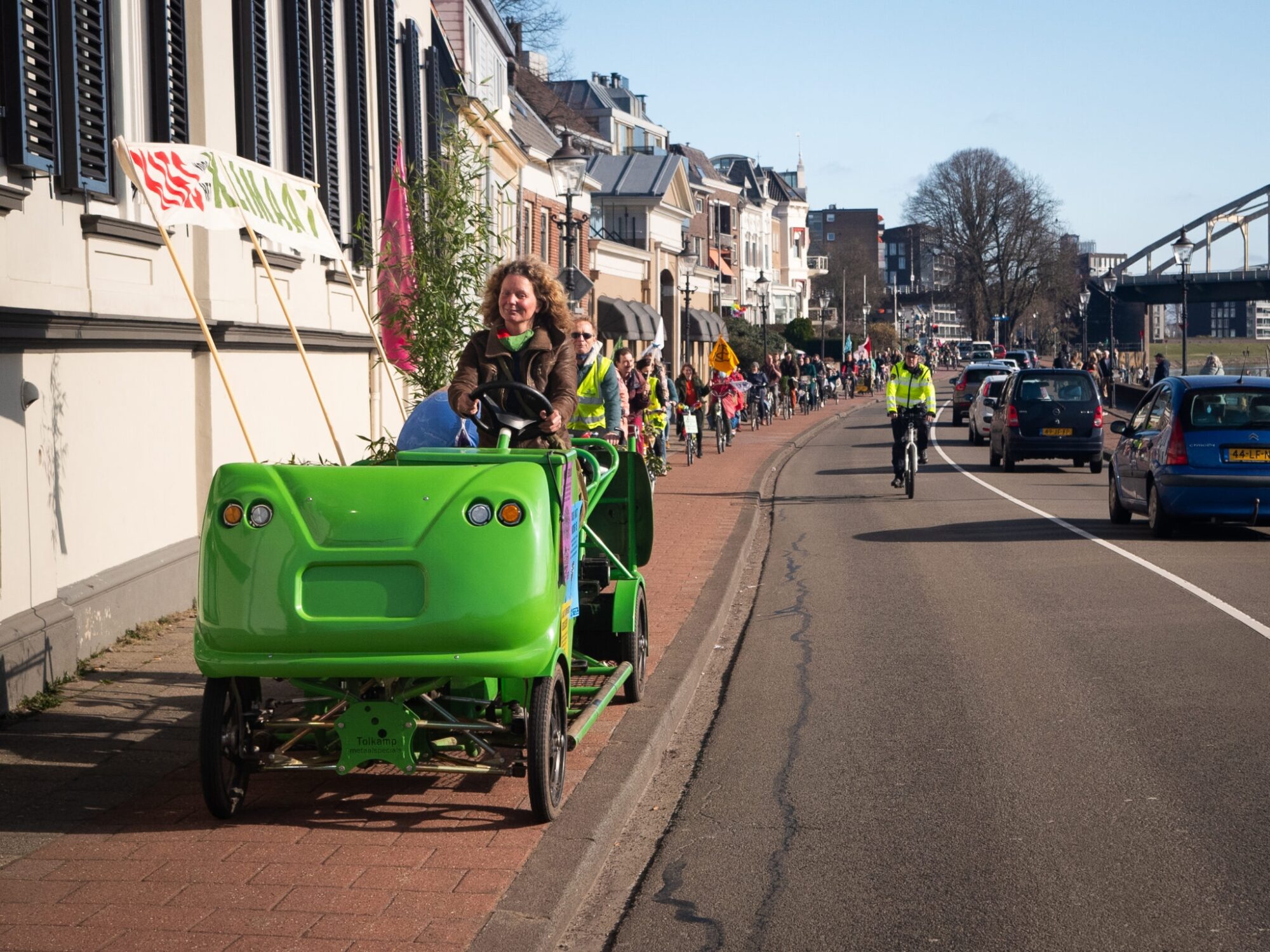 ‘Extinction Rebellion roept de overheid op om de waarheid te spreken over de klimaatcrisis’