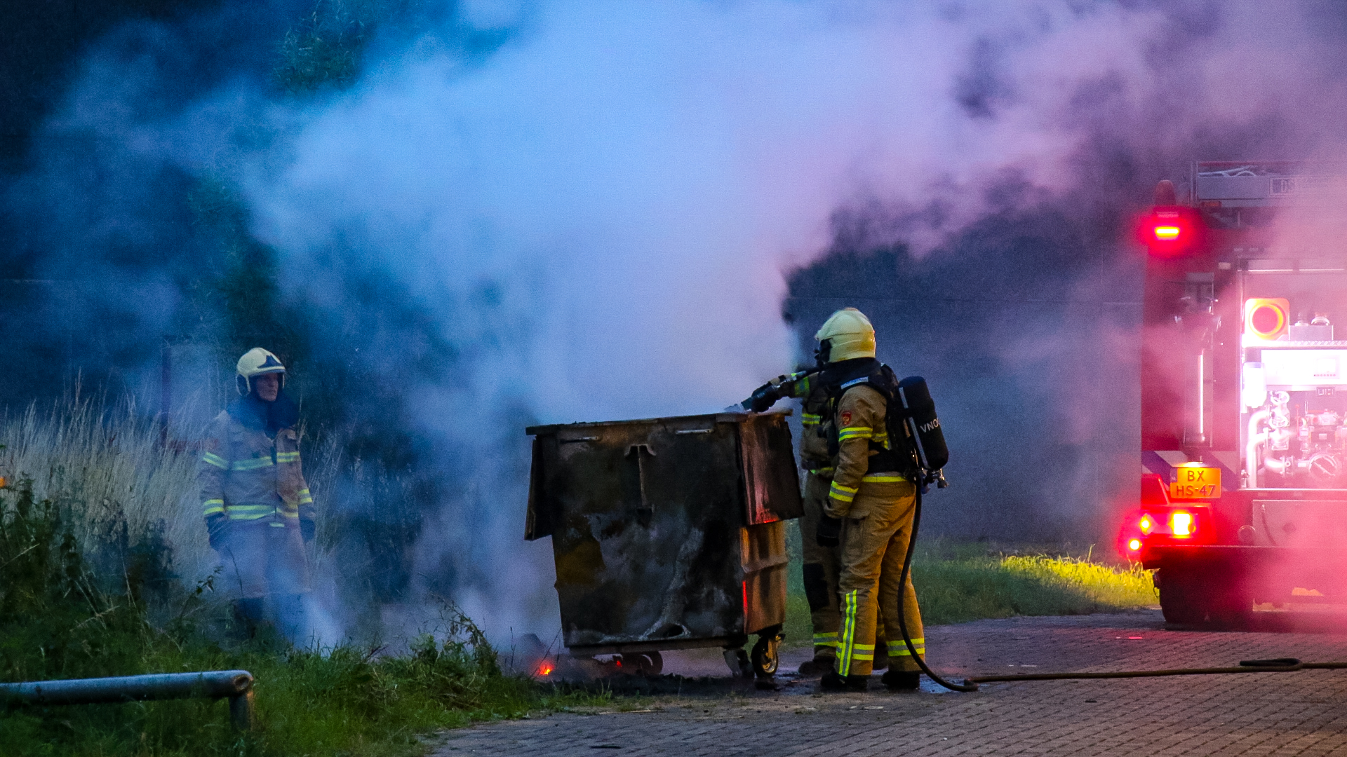 Opnieuw brandstichting in Zutphen; ditmaal twee containers in brand