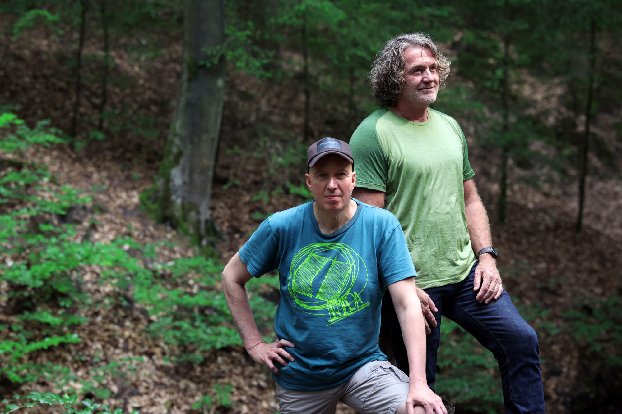 Wandelen in het spoor van de wolf met Rob en Wim
