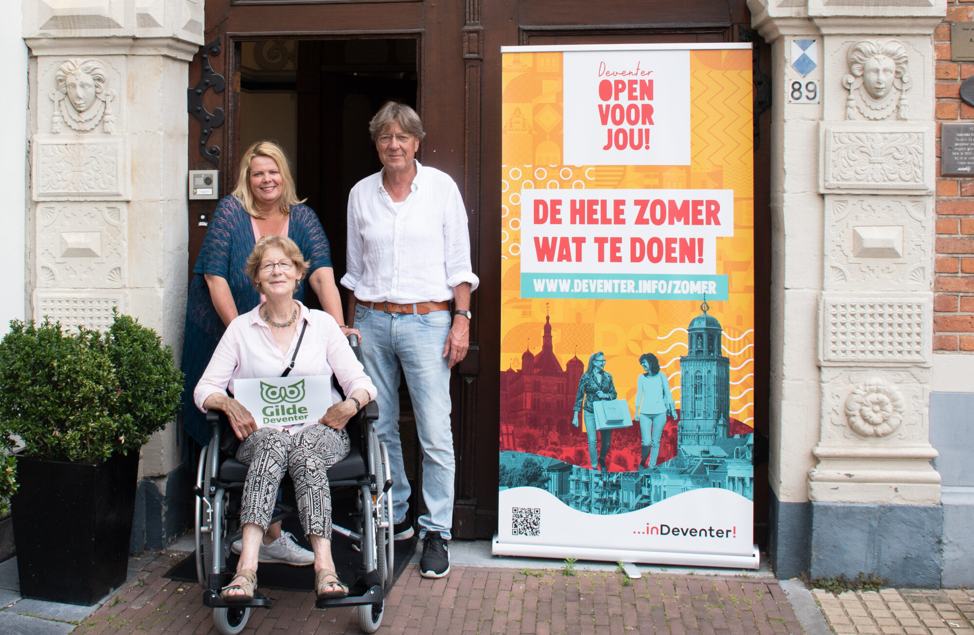 Stadswandelingen in Deventer nu ook toegankelijk voor mindervaliden