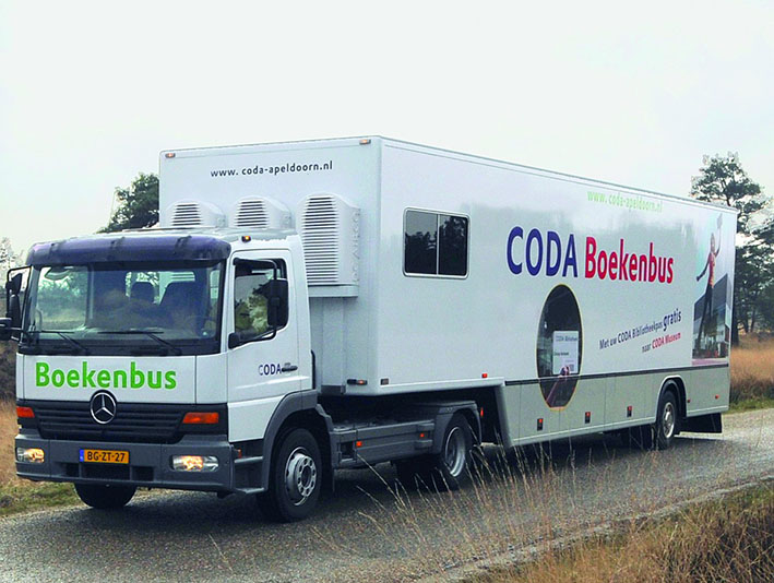 Boekenbus rijdt nieuwe route