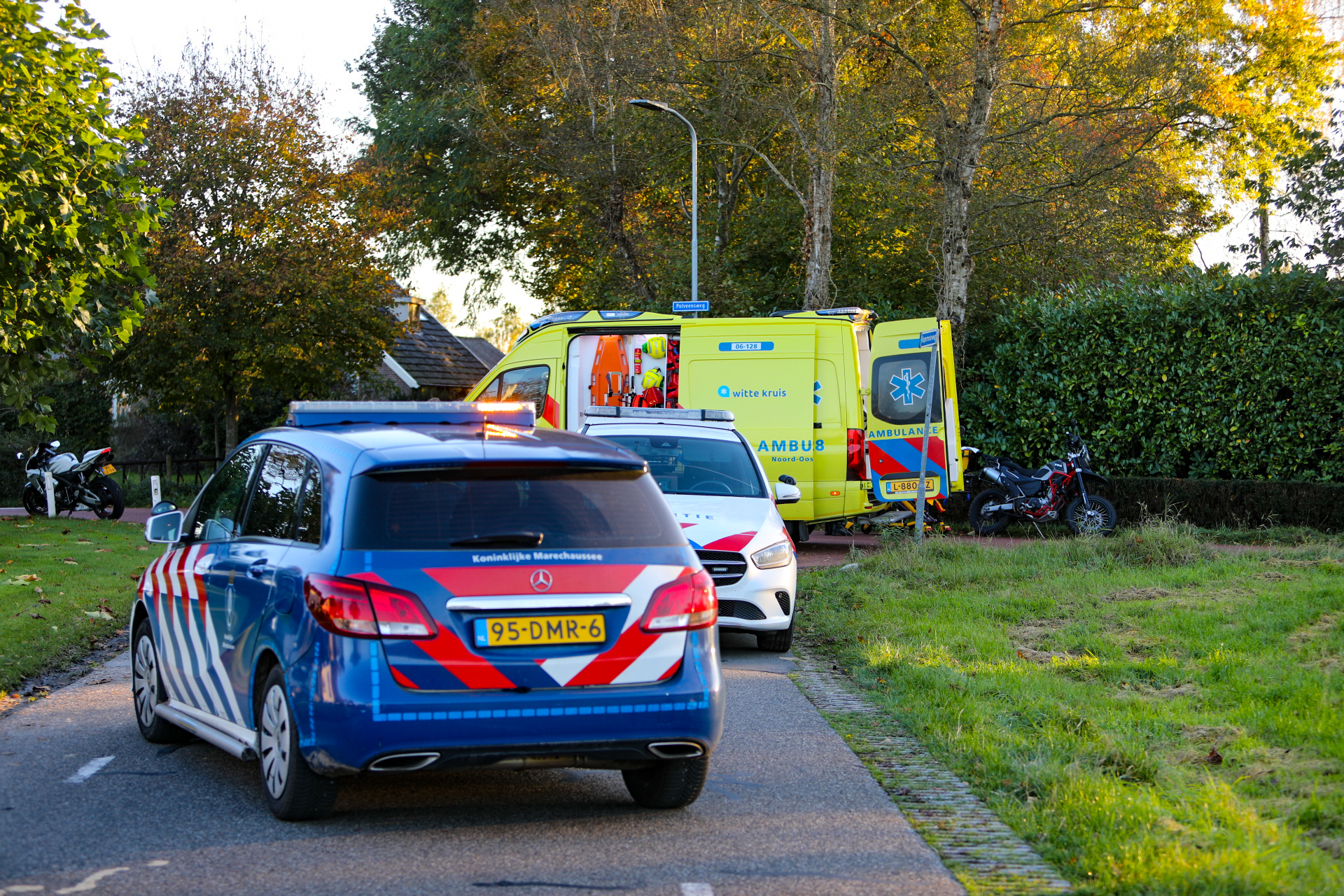 Motorrijder gewond bij ongeluk in Klarenbeek