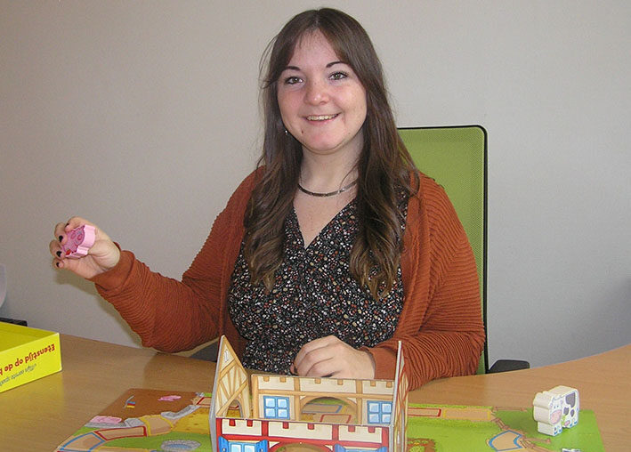 Astrid de Sonnaville maakt logopedie leuk