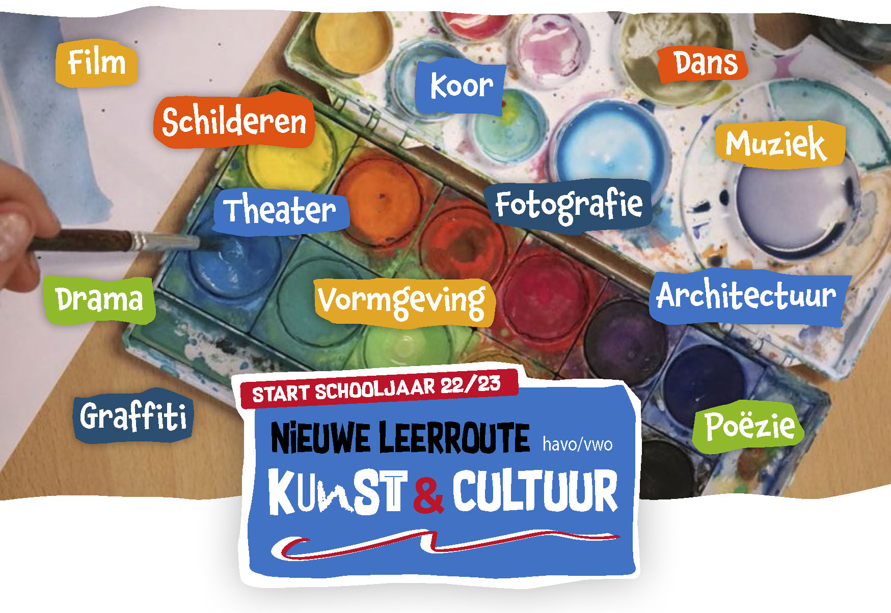 Start nieuwe havo/vwo leerroute Kunst & Cultuur op De Boerhaave