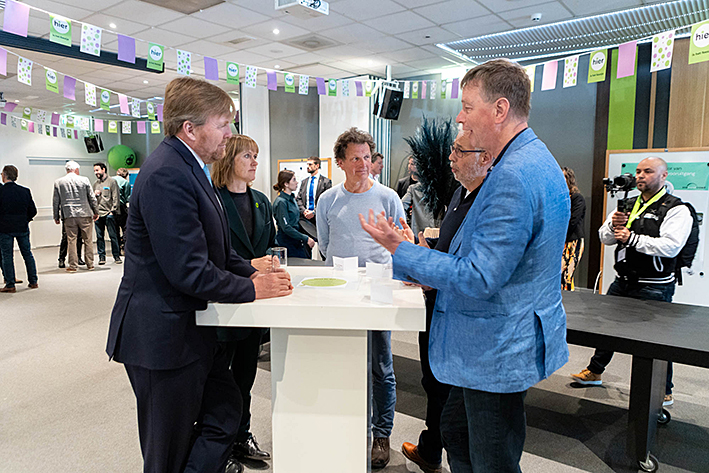Koning spreekt over lokale energie