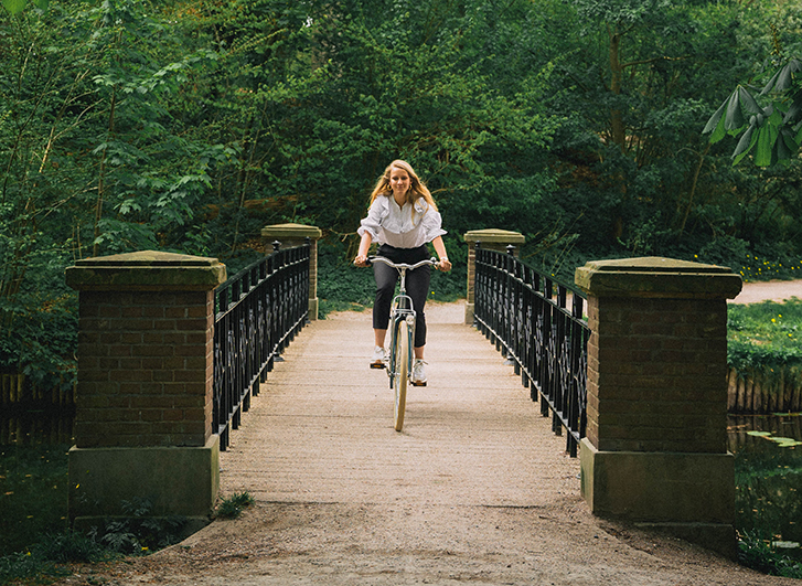 Fietsen langs koninklijk verleden