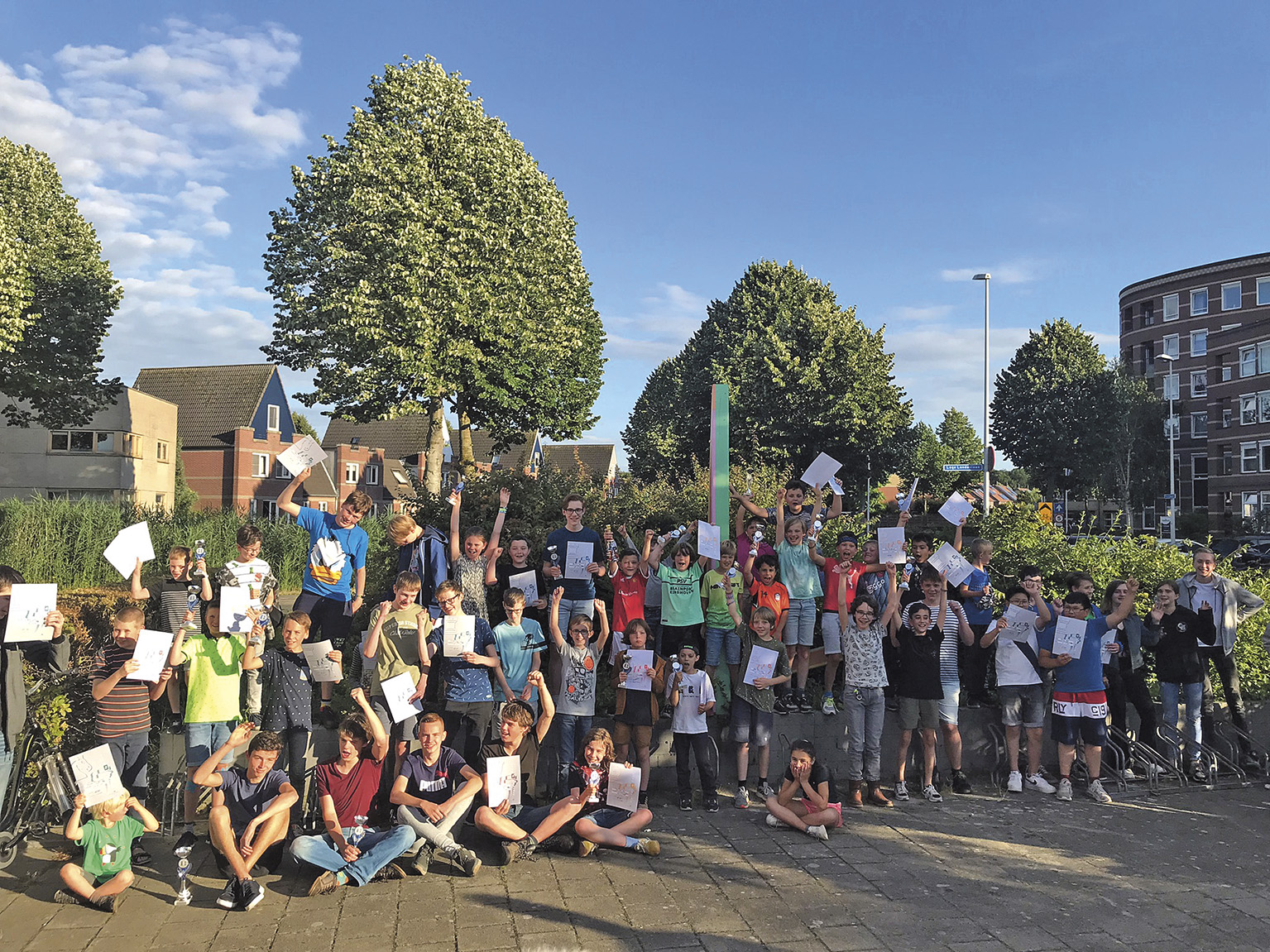 Recordaantal diploma’s bij schaakclub
