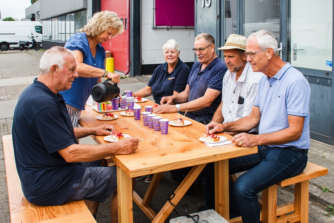 Nieuwe bank voor Voedselbank
