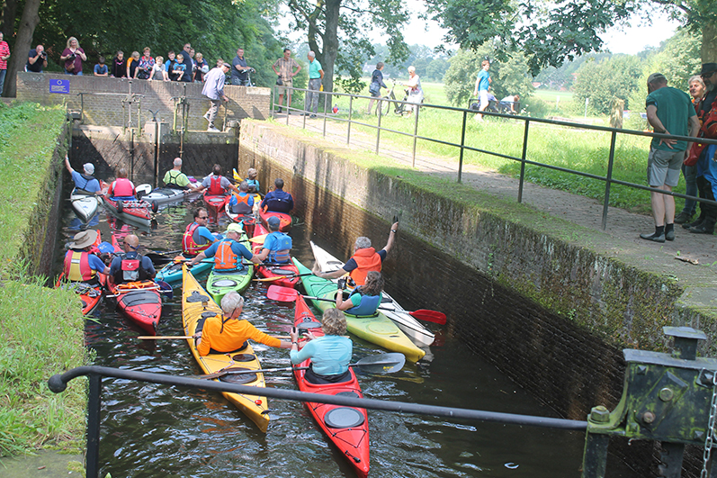 Kanotoertocht op Berkel