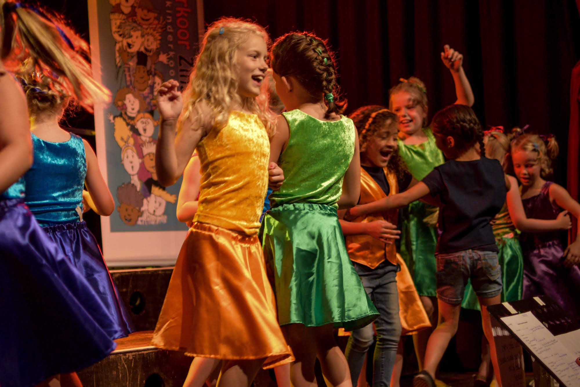 Vrolijke klanken door de kinderen van ZingDing