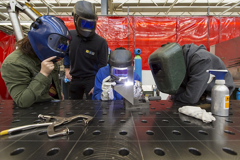 Promotie van technische sector