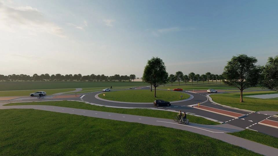 N345 Rondweg De Hoven/Zutphen is geopend voor verkeer