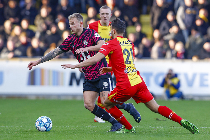 Go Ahead Eagles op valreep naar verdiend punt