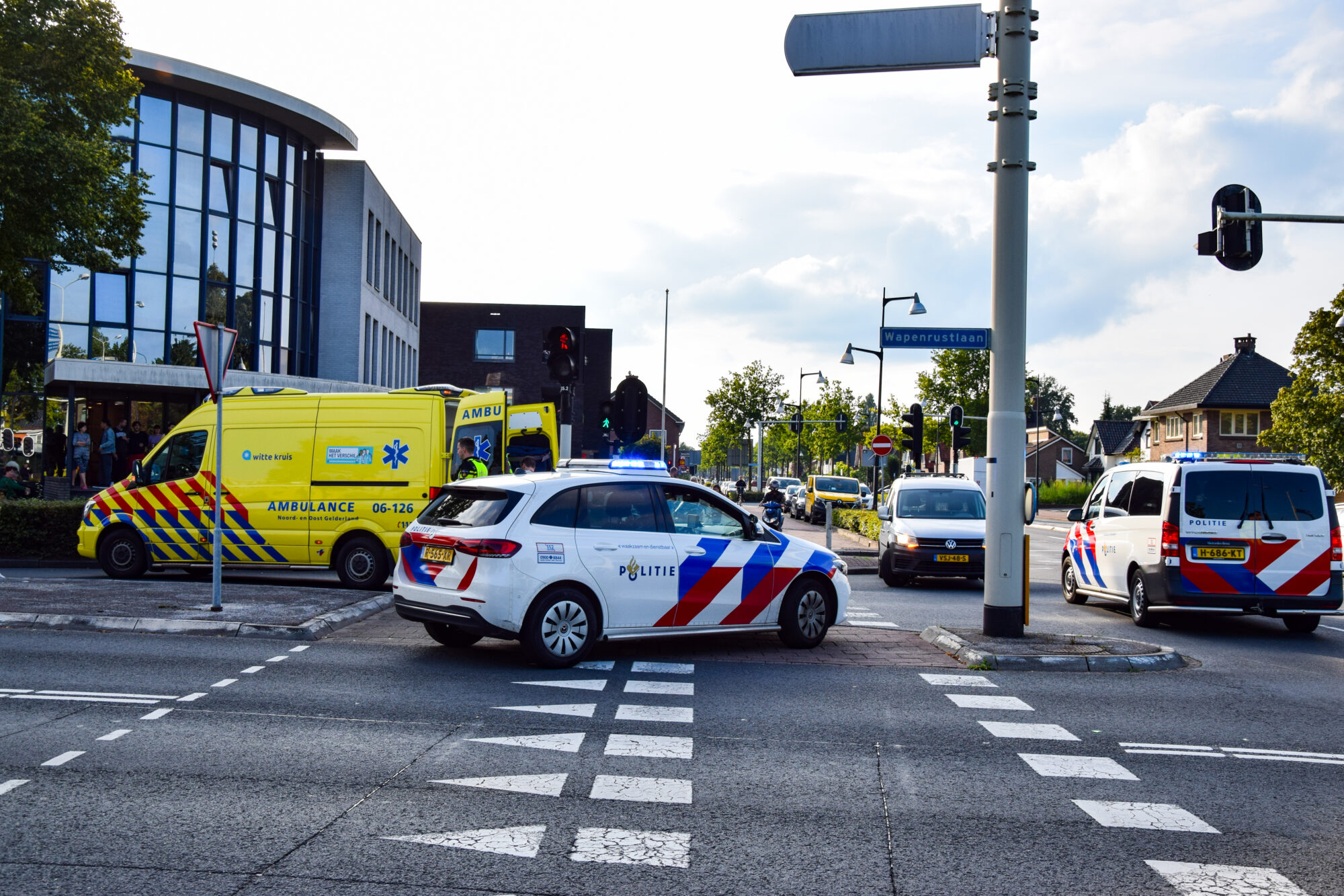 Fietsster gewond bij ongeluk in Apeldoorn