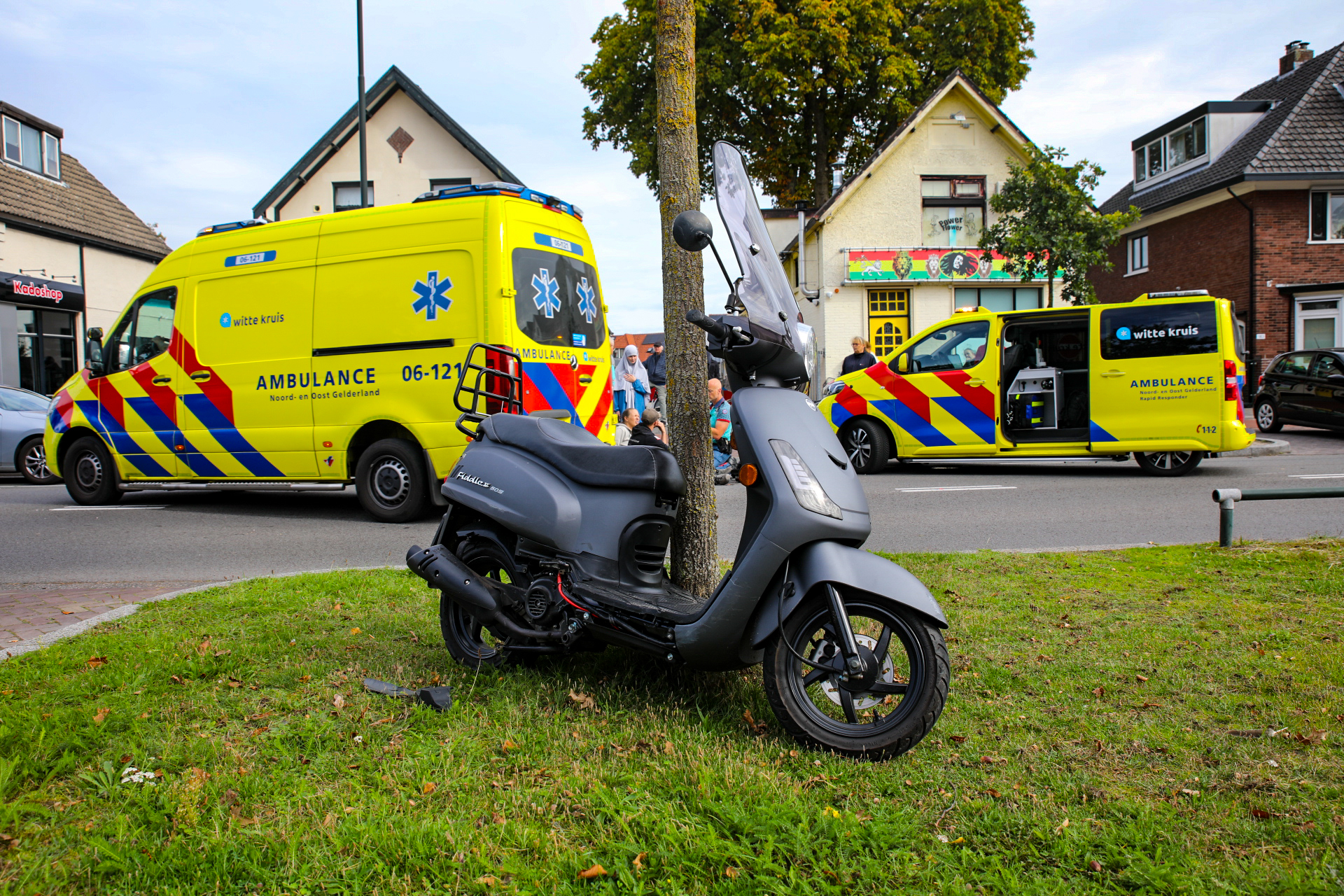Twee gewonden bij ongeluk Arnhemseweg