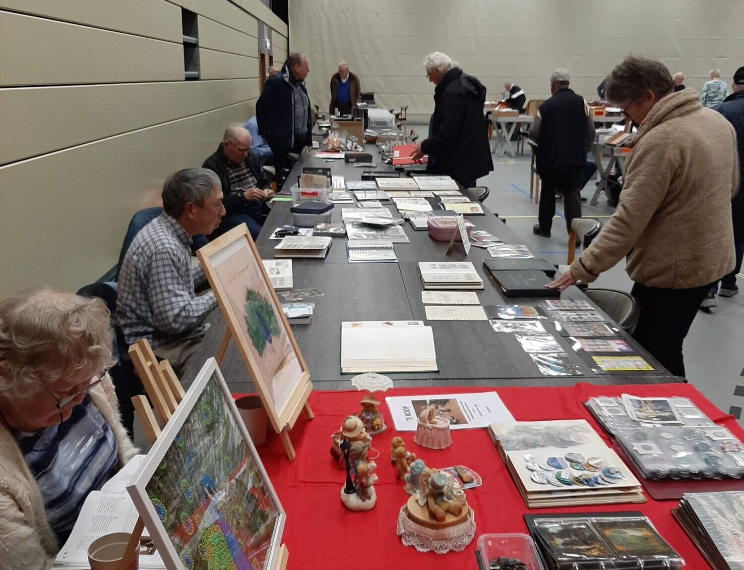 Grote beurs voor verzamelaars