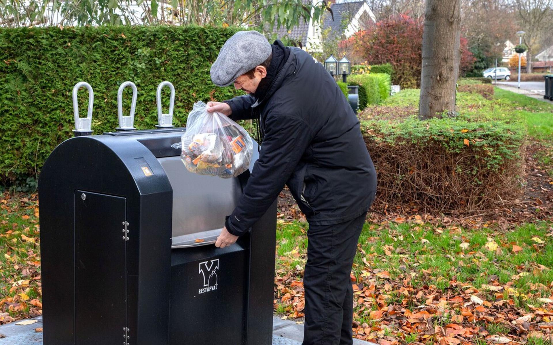 Proef met andere manier van afval inzamelen