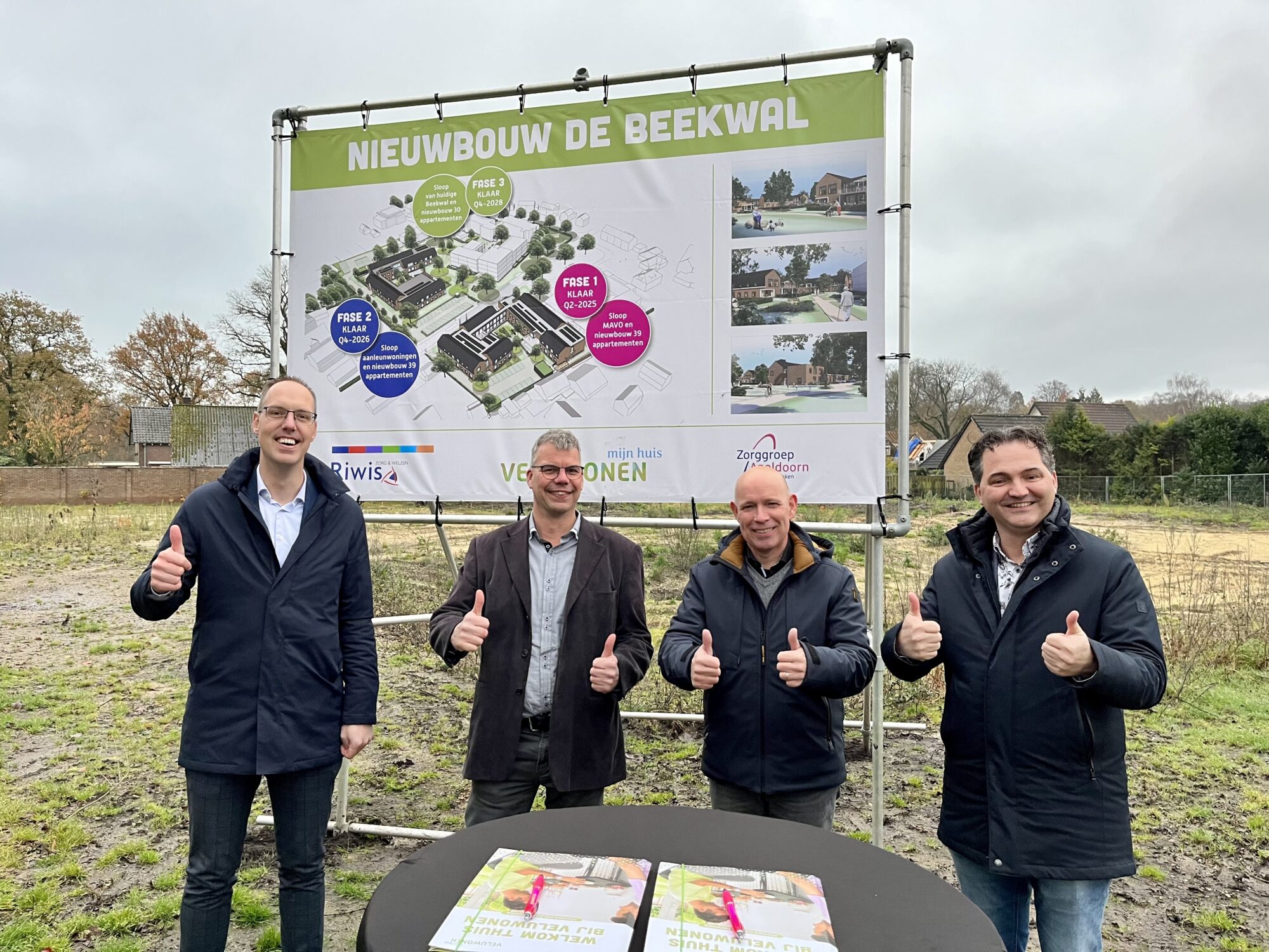 Eerste zorgwoningen voor de Beekwal