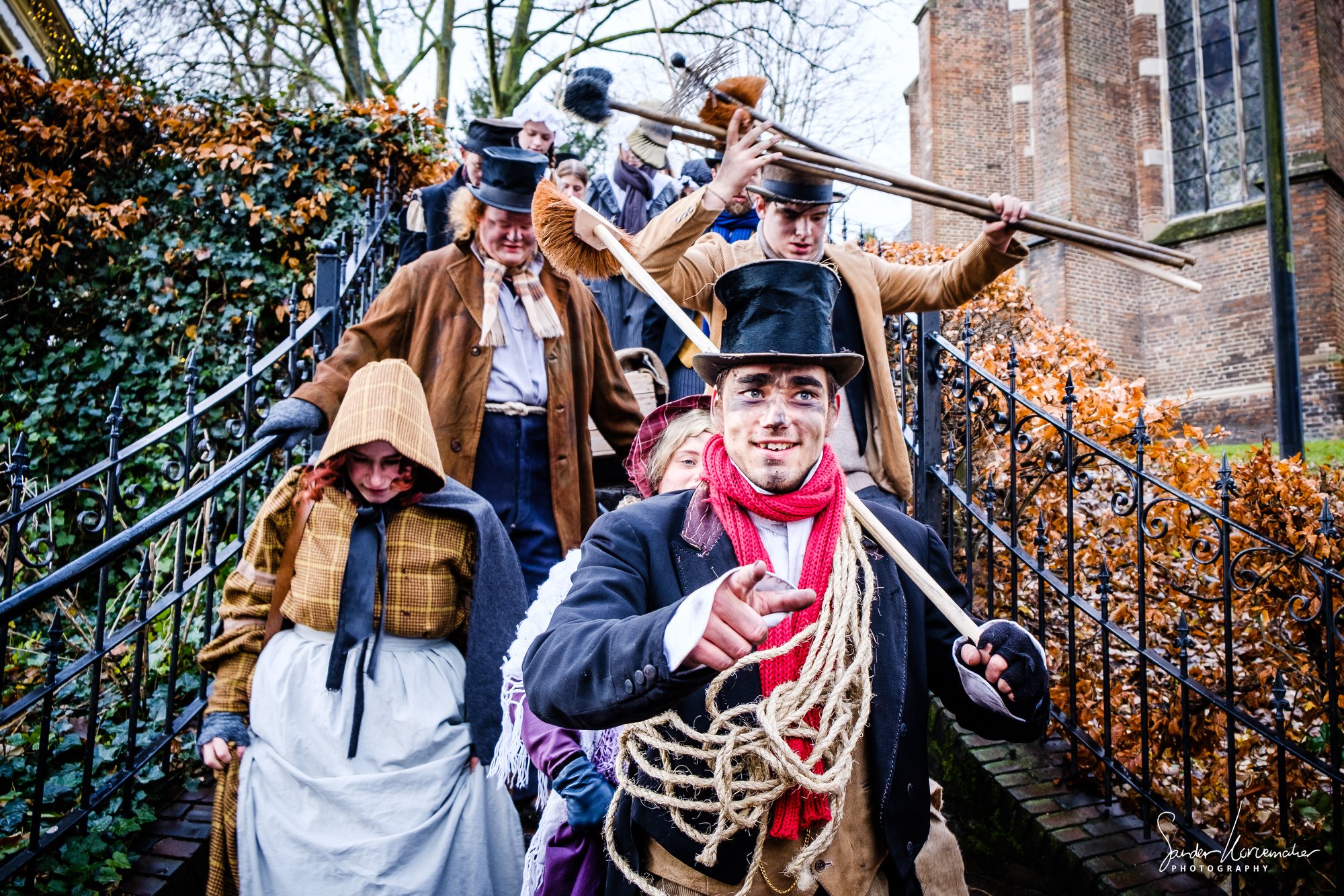 Ook Dickens zelf bij festijn