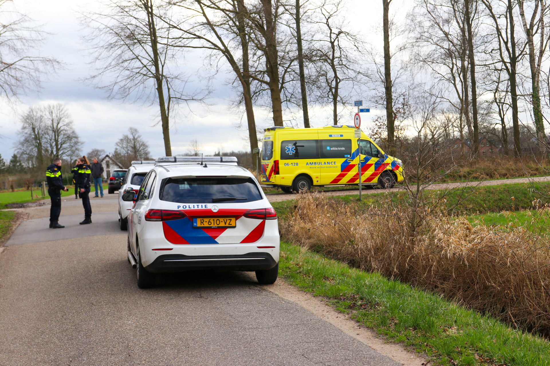 Fietser gewond bij ongeluk in Klarenbeek
