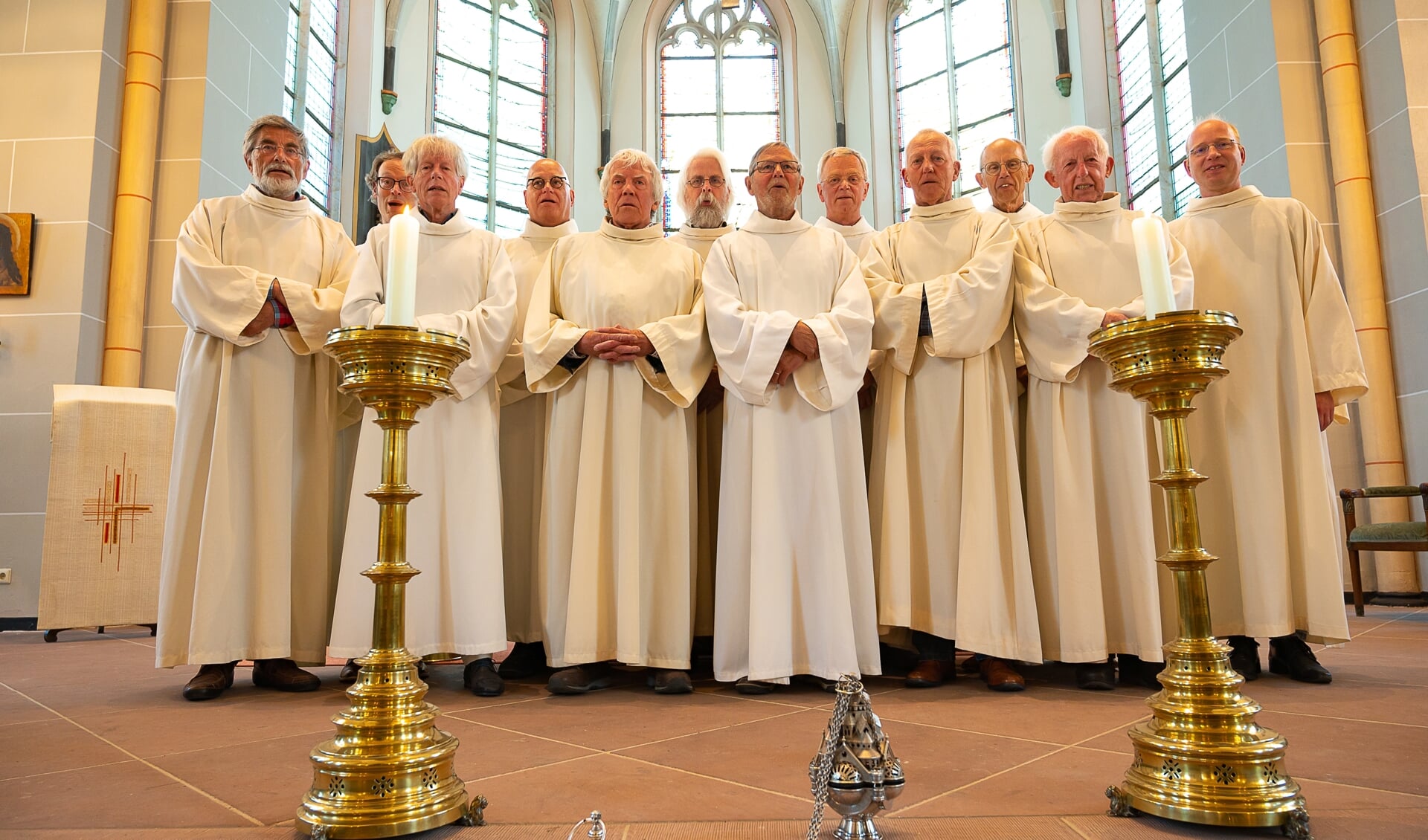 Gregoriaans Getijdenkoor zingt in Sint Jan