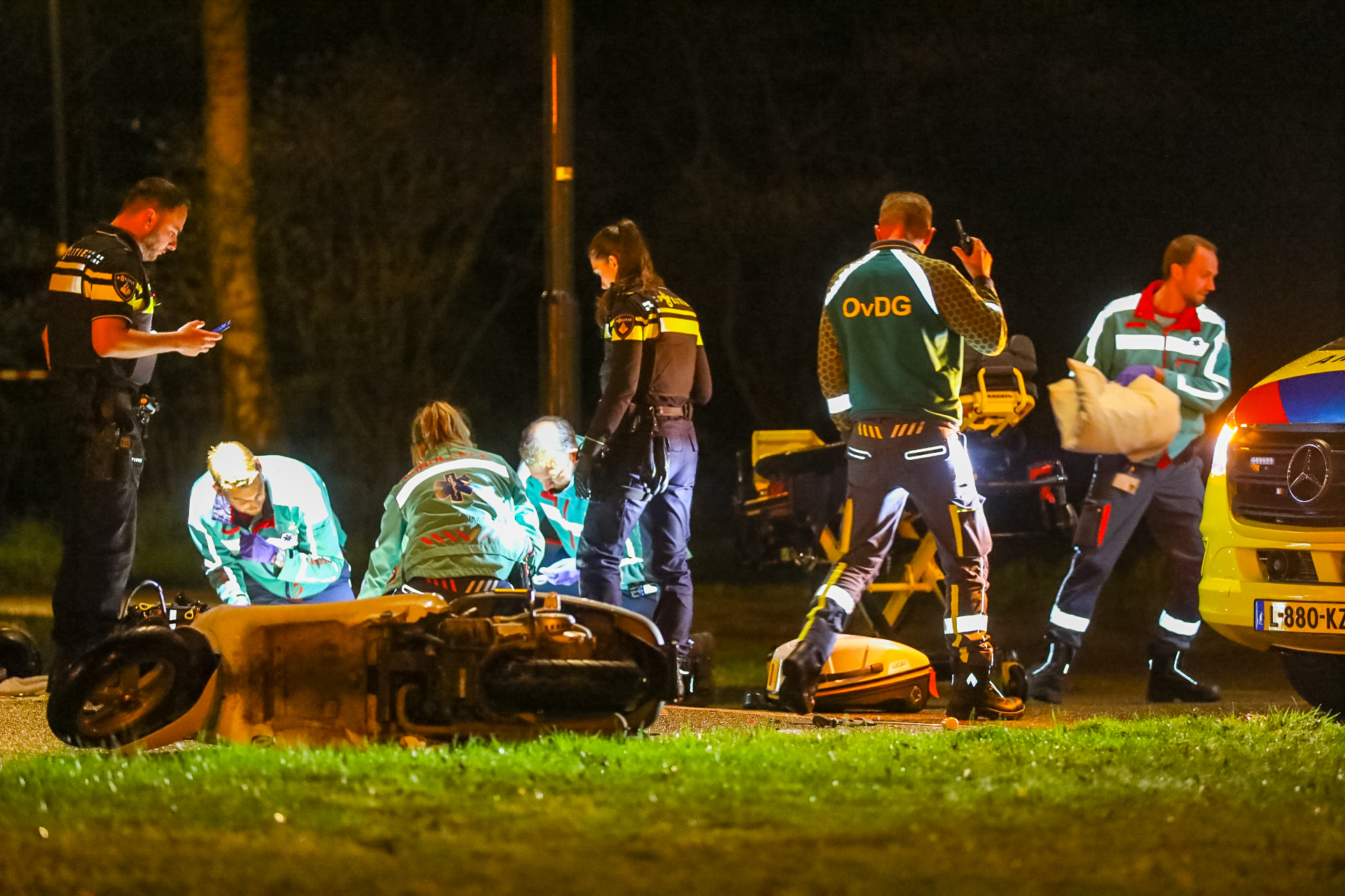 Scooterrijder (55) overleden na ernstig ongeluk in Apeldoorn