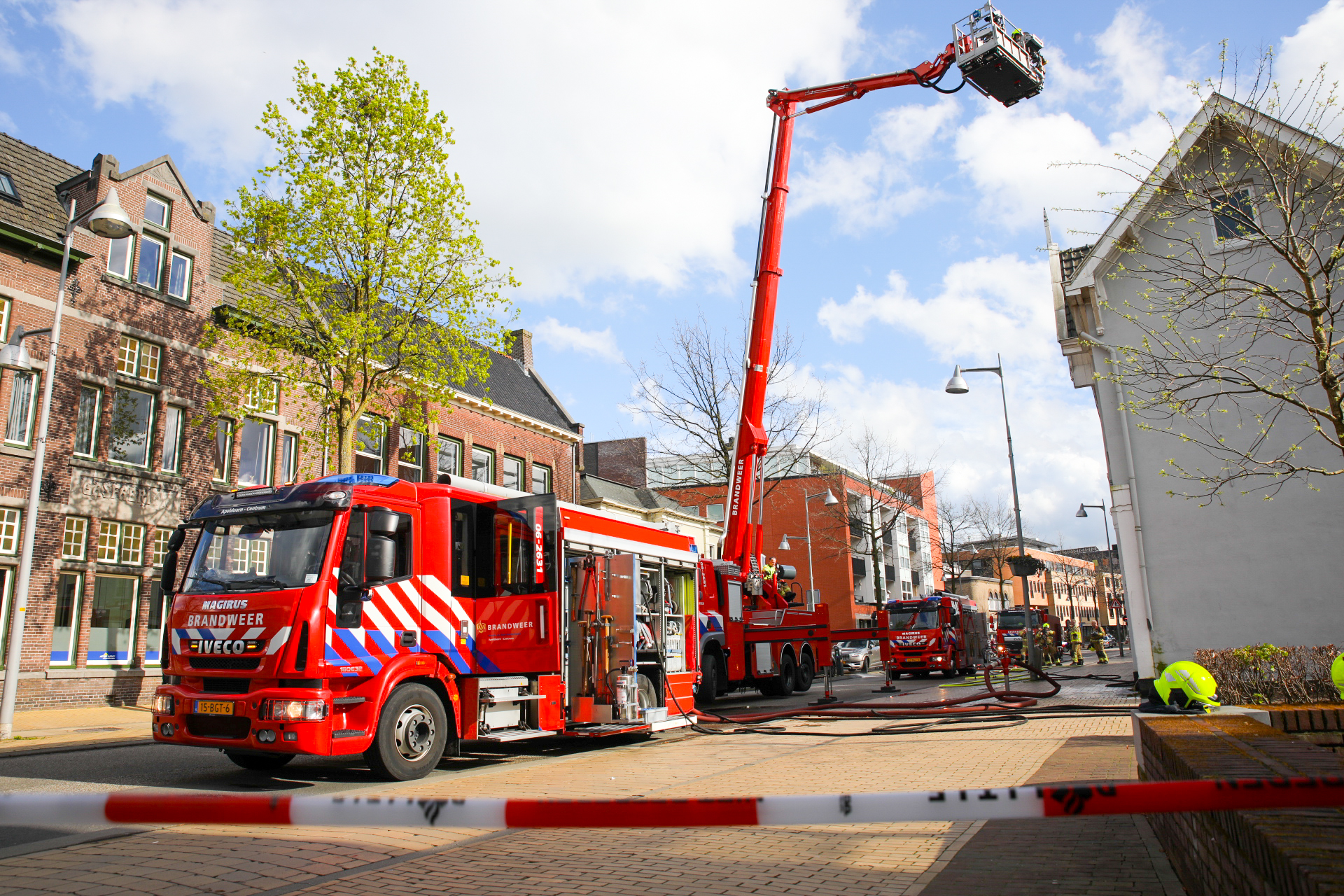 Brand in centrum van Apeldoorn