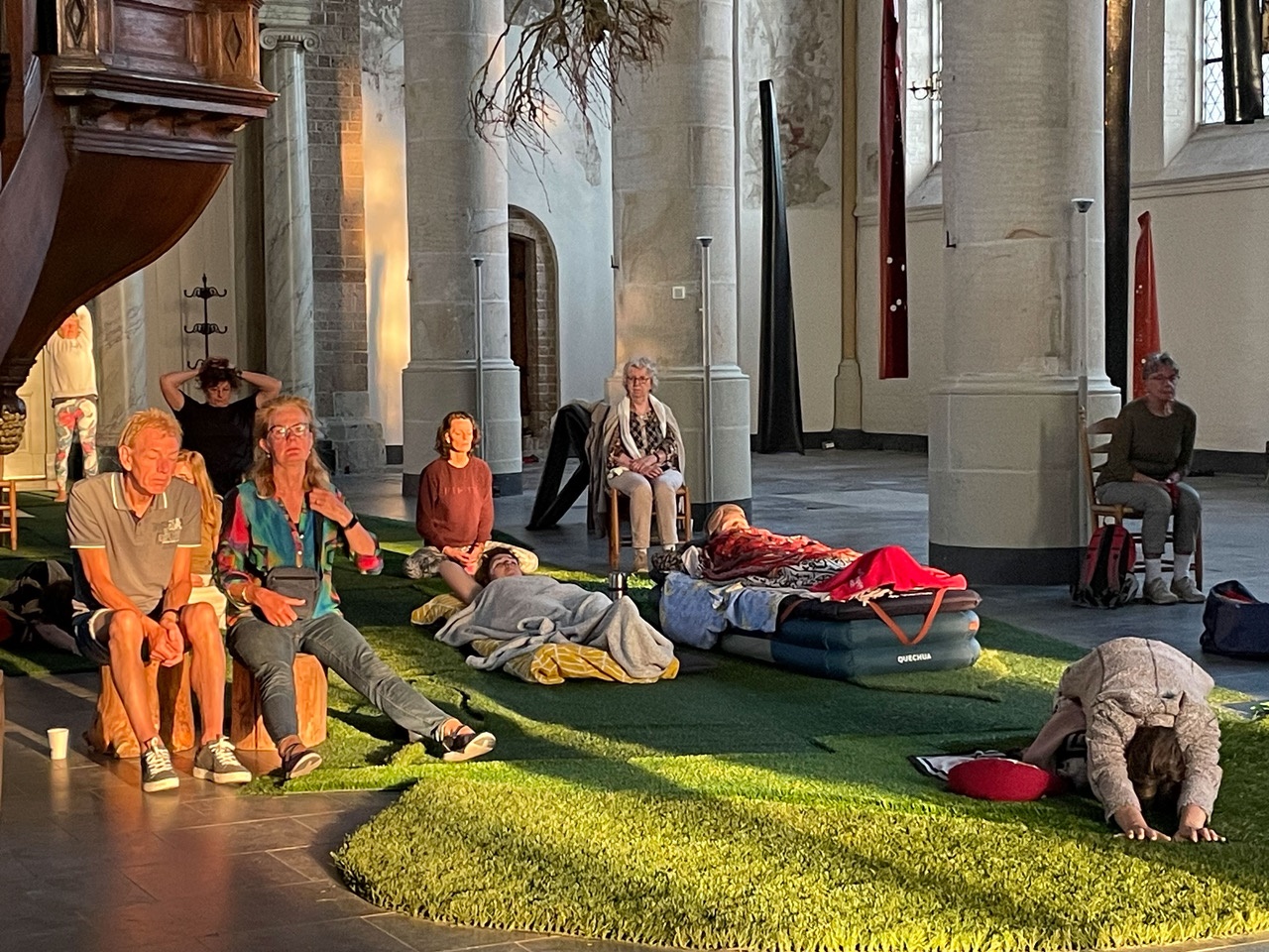 Nachtje slapen in de Bergkerk