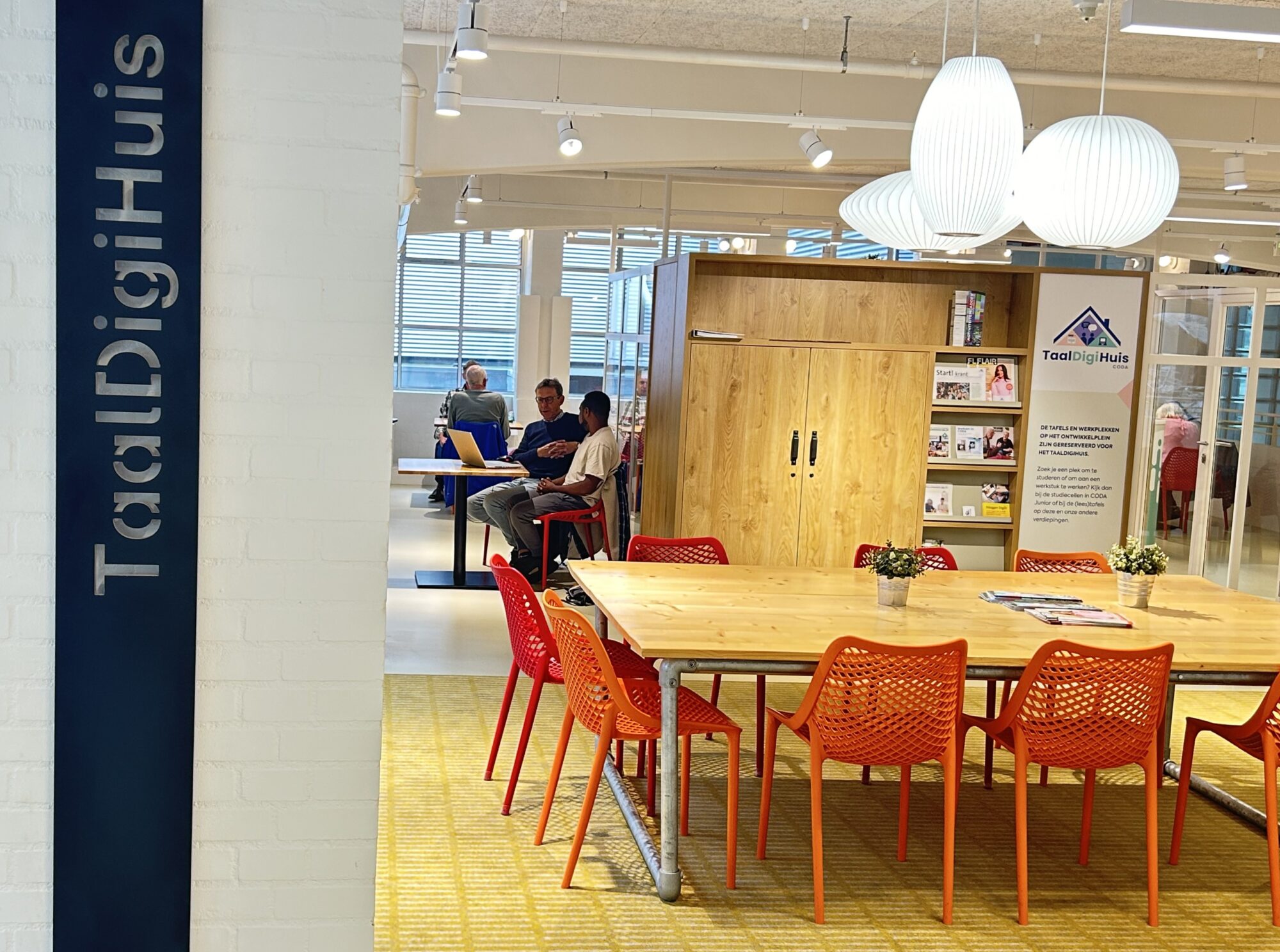 Welkom op het Ontwikkelplein in CODA Centrale Bibliotheek