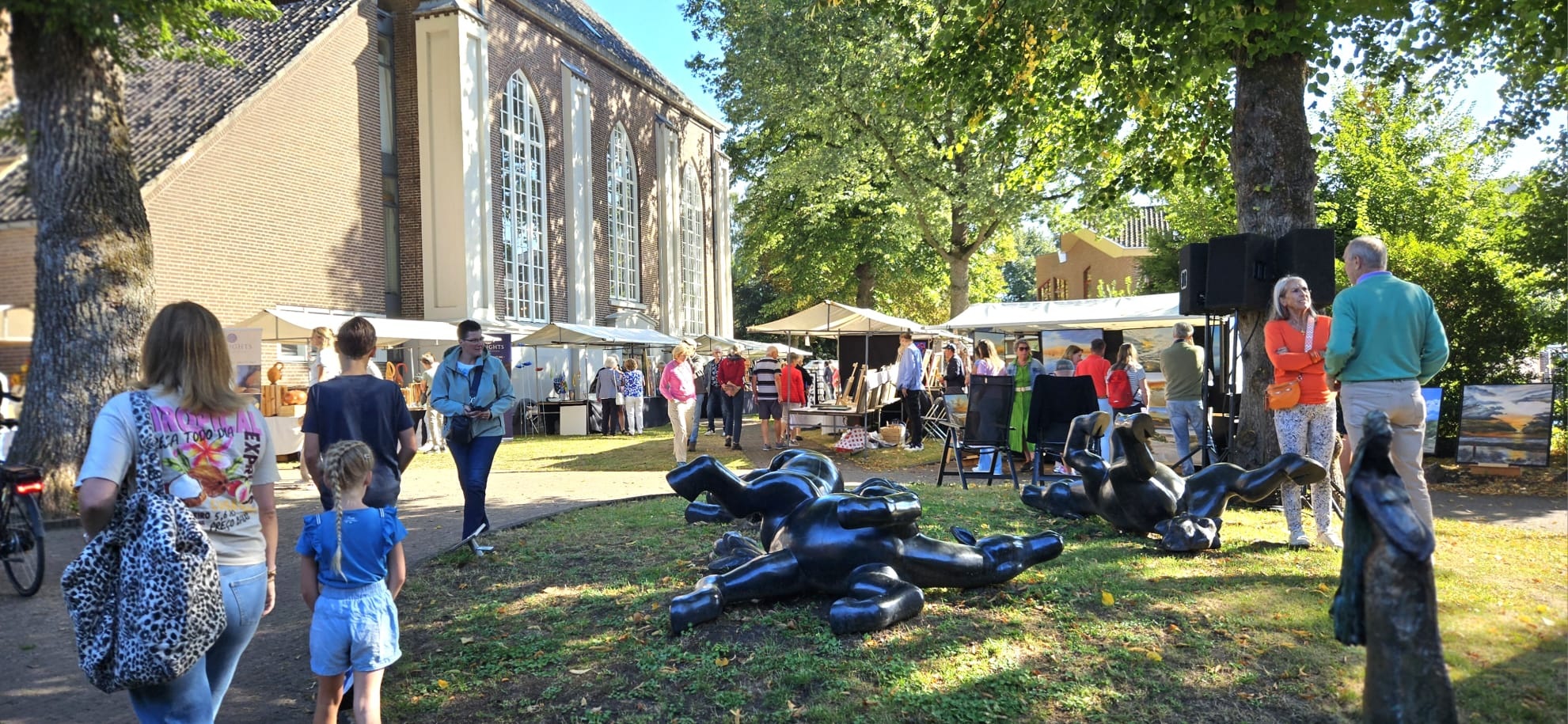Kunstmarkt nu voor oud én jong
