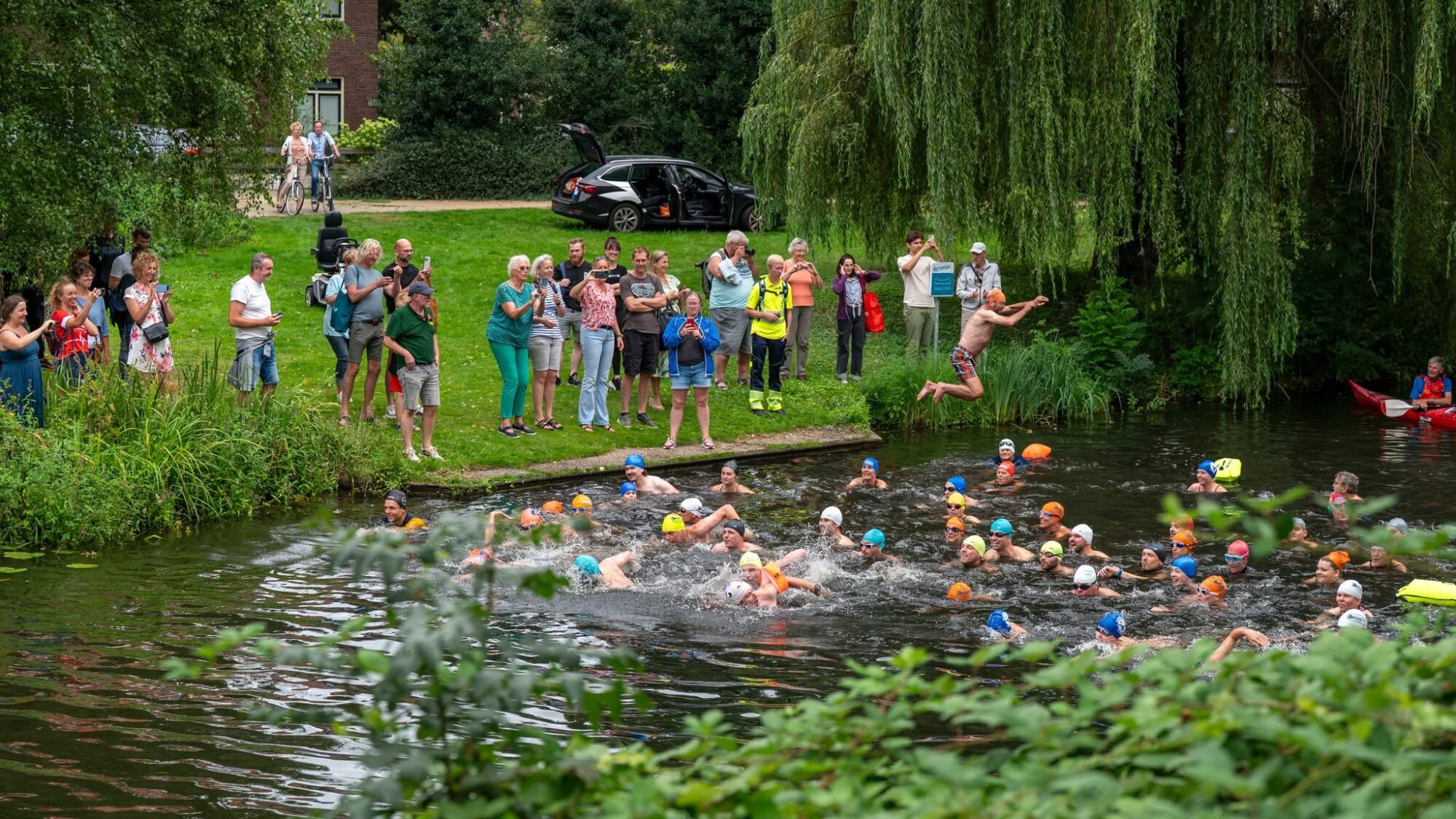 Heerlijk zwemmen in de Berkel