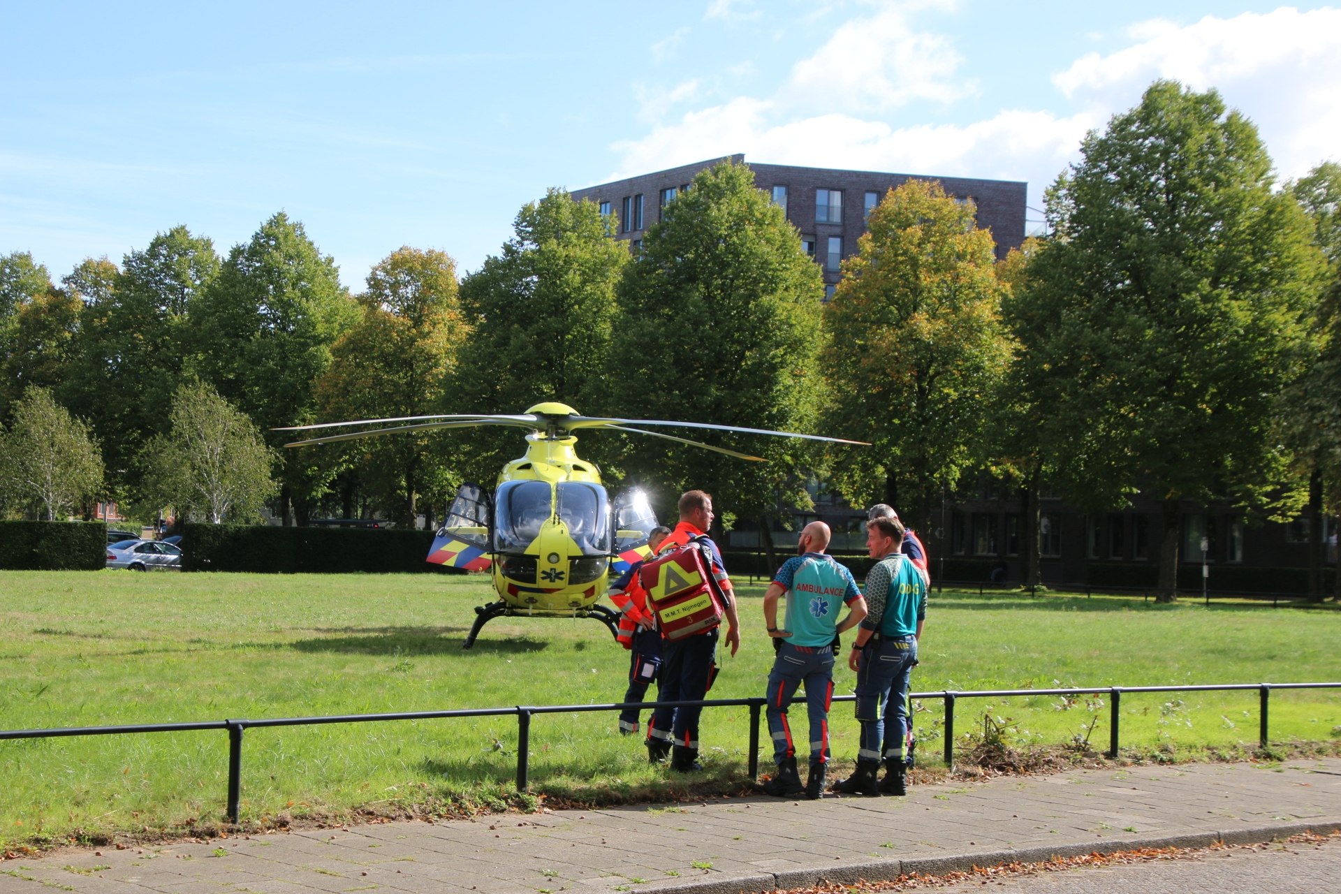 Traumahelikopter ingezet in Apeldoorn