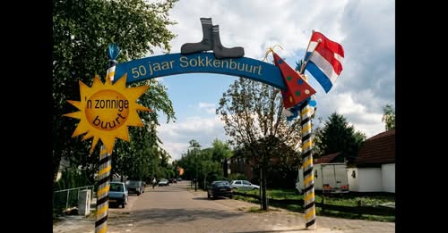 Sokkenbuurt viert 50-jarig bestaan met groot buurtfeest