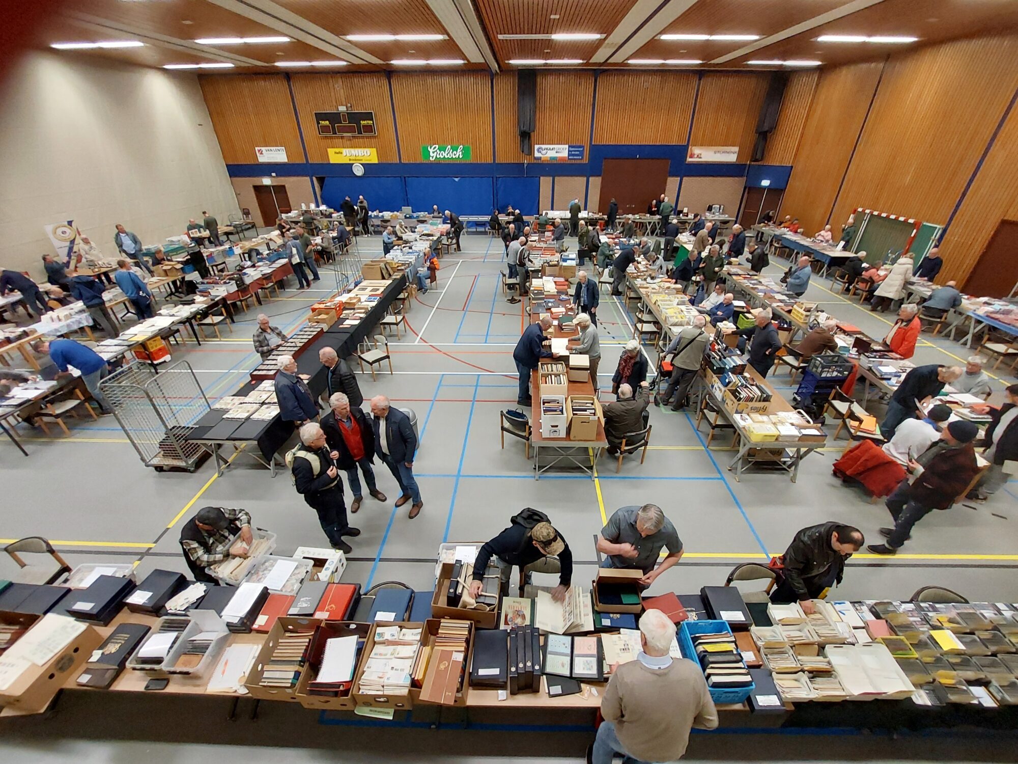 Grote beurs voor verzamelaars