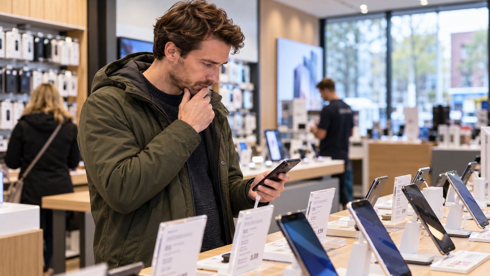 Een nieuwe telefoon kopen zonder te veel te betalen
