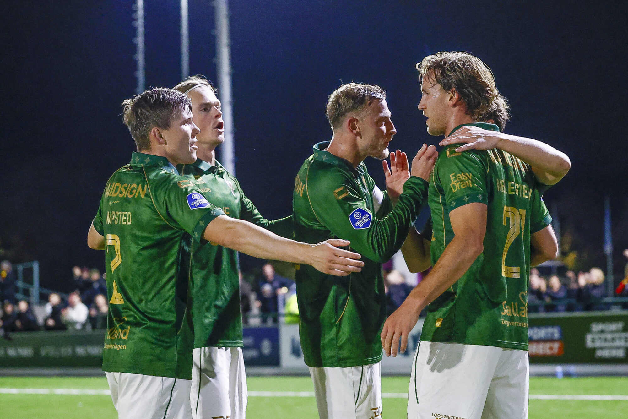 Go Ahead Eagles bekert door naar 0-5 zege bij Koninklijke HFC