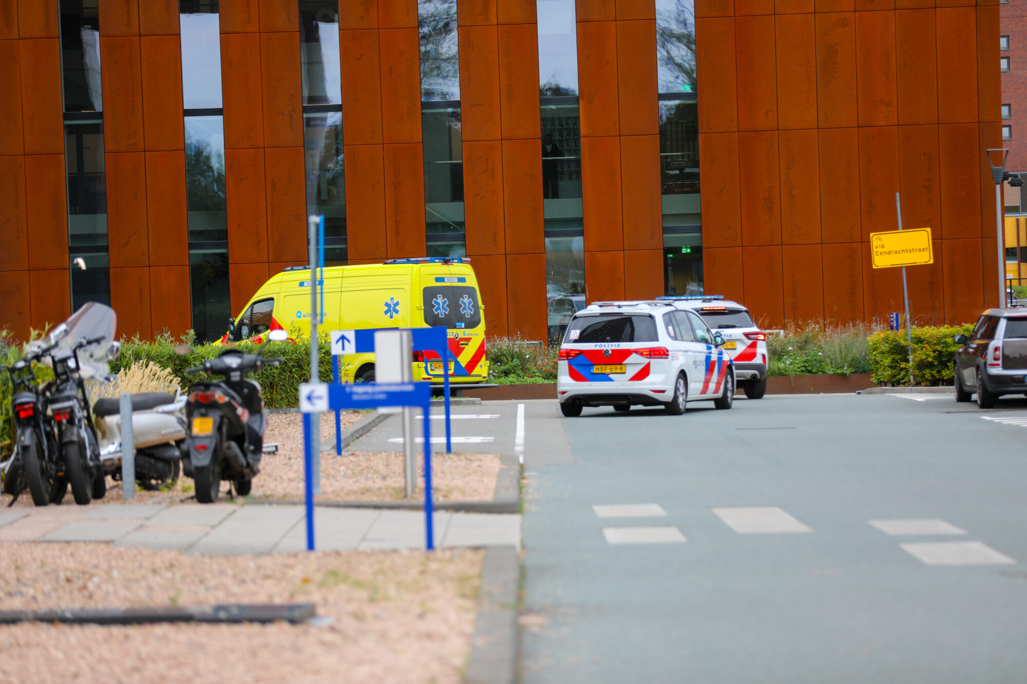 Reanimatie bij cellencomplex Europaweg in Apeldoorn