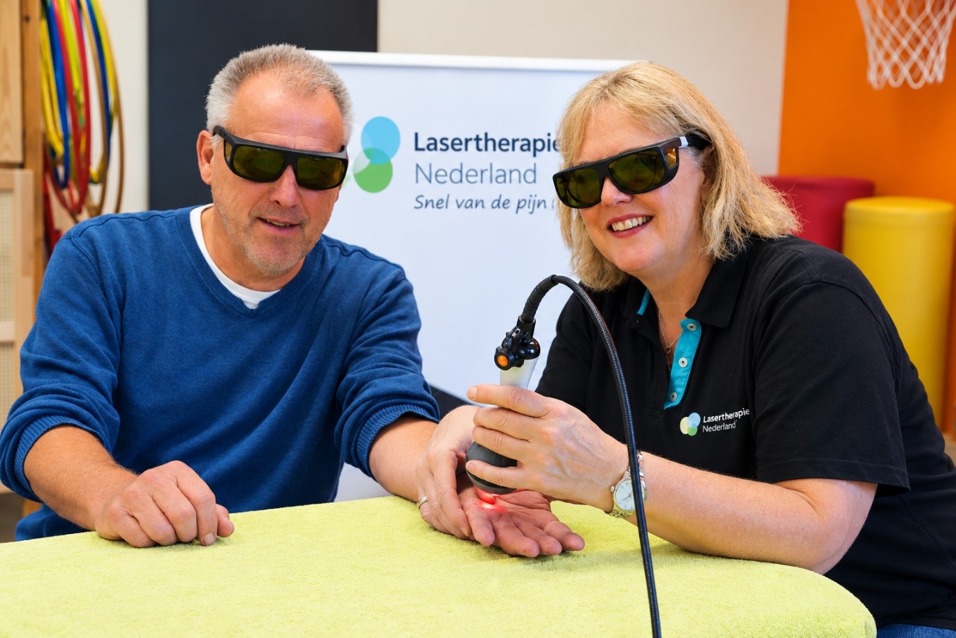 “Dankzij lasertherapie kan ik mijn vingers weer strekken”