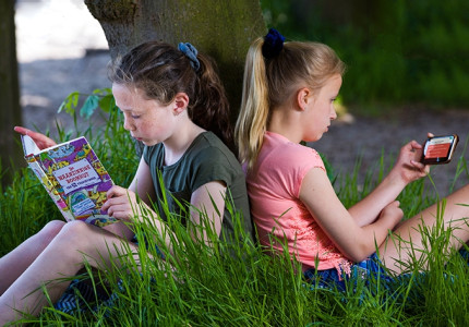 Nieuwe leesapp voor kinderen op vakantie