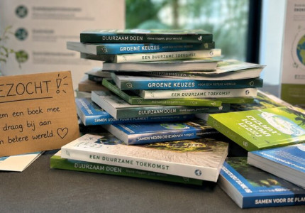 Duurzaamheidscentrum zoekt boeken voor inspiratiekraam
