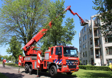 Brandweer assisteert ambulancedienst