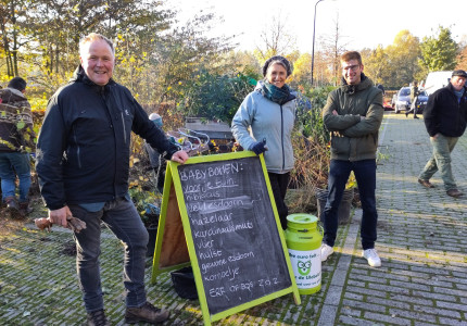 Liefst tienduizend boompjes en struiken erbij!