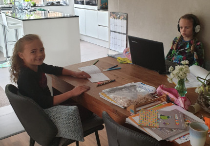 ‘Opvoeding is zwaar in coronatijd, maar ook meer rust’