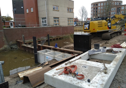 Verbeterde aanblik Kasteelgracht
