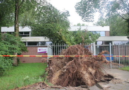Stormschades in Apeldoorn