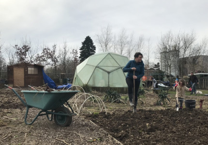 Start seizoen Kindermoestuin