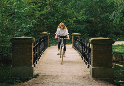 Fietsen langs koninklijk verleden