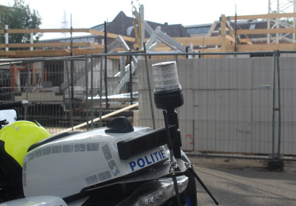 Bedrijfsongeval op bouwplaats
